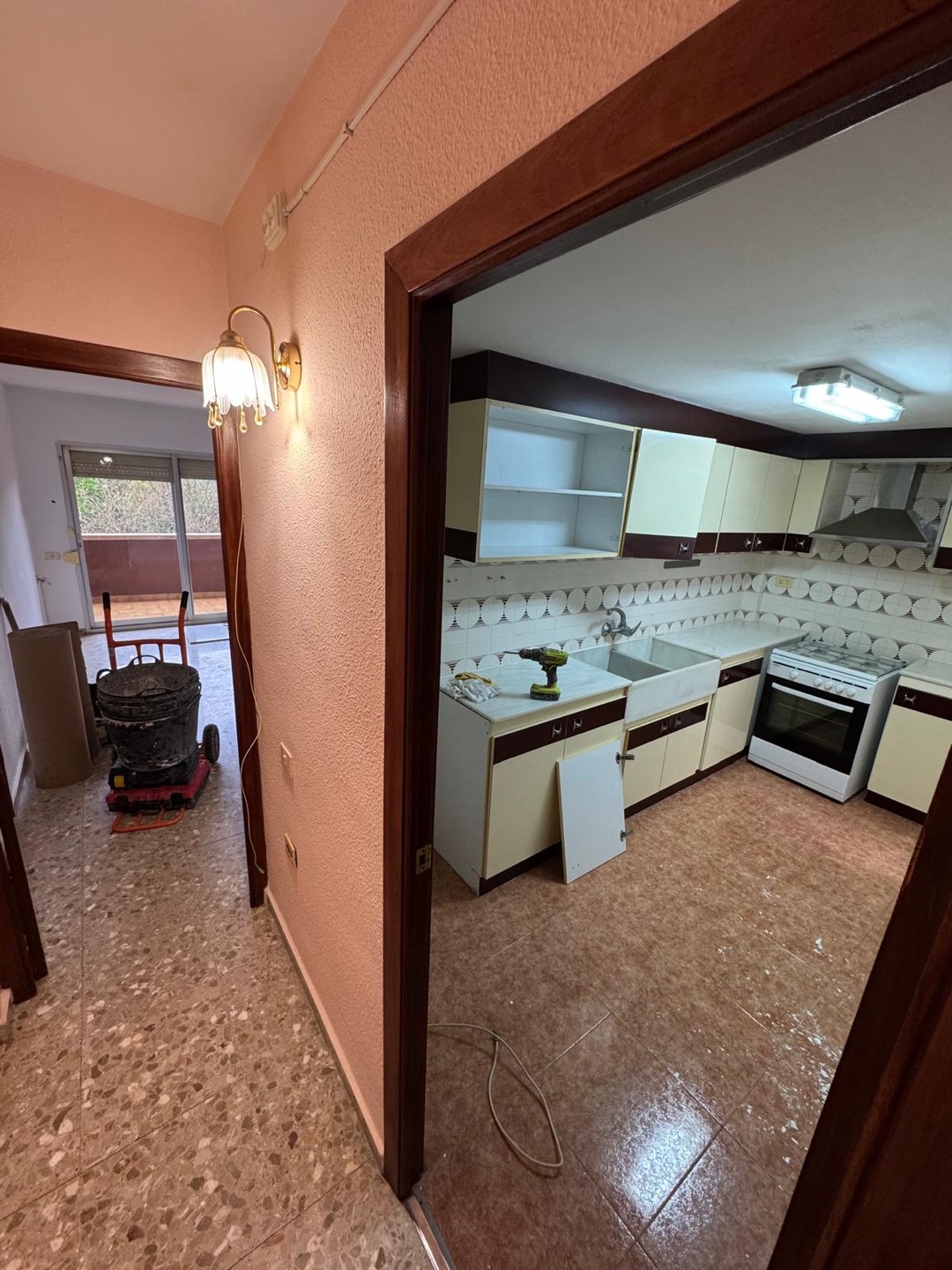 Estado original de la cocina antes de la reforma